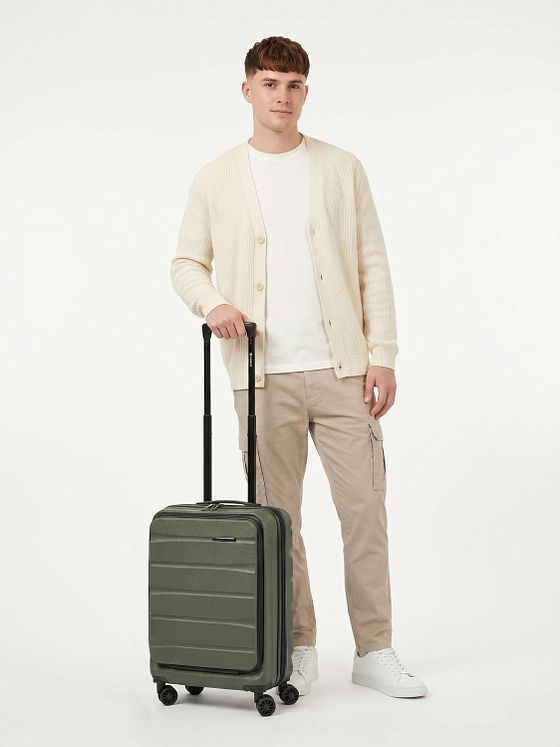 Franky Munich 4.0 4 ruedas Trolley de cabina 55 cm Compartimento para laptop Con fuelle expandible