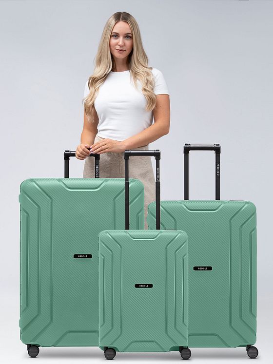 Redolz Essentials 15 4-hjulet kuffertsæt 3-delt med trepunktslukning Redolz Essentials 15 4-hjulet kuffertsæt 3-delt med trepunktslukning