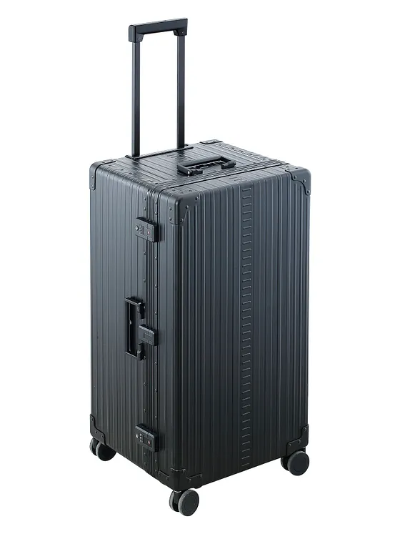 Aleon Traveler International 4-hjulig resväska i Aluminium, 77 cm