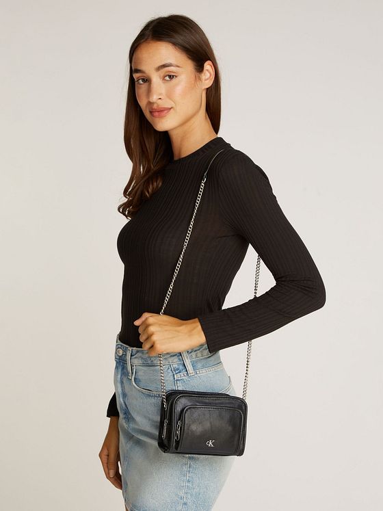 Calvin Klein Jeans Utility Skuldertaske Læder 34 cm