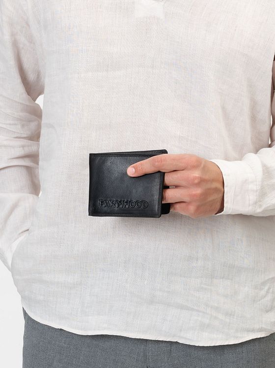 Farmhood Memphis Pung RFID-beskyttelse Læder 12.5 cm