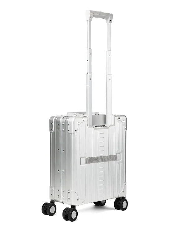 Aleon Business-kabinväska med 4-hjulig konstruktion i Aluminium, 42 cm, med fack för bärbar dator Aleon Business-kabinväska med 4-hjulig konstruktion i Aluminium, 42 cm, med fack för bärbar dator