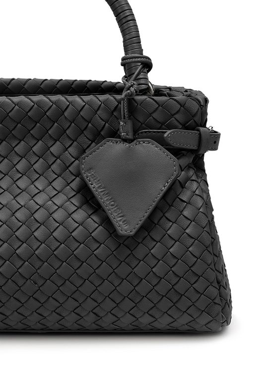 LES VISIONNAIRES Issac Weave Håndtaske Læder 31 cm