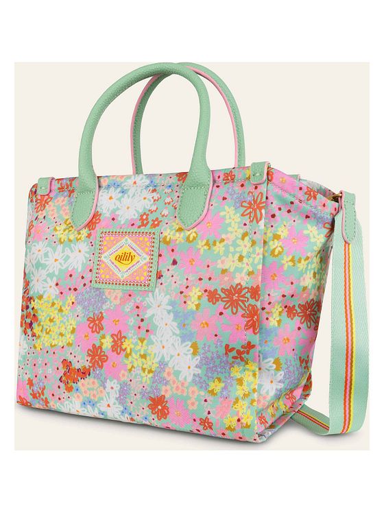 Oilily Viramine Flowers Hana Skuldertaske 26 cm Oilily Viramine Flowers Hana Skuldertaske 26 cm
