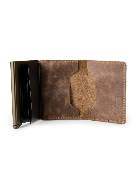 Secrid Slimwallet Pouzdro na kreditní karty RFID ochrana Kůže 6.5 cm