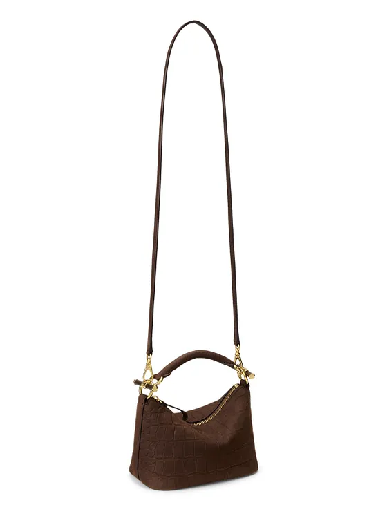 Lauren Ralph Lauren Blaike Minitaske Læder 17 cm