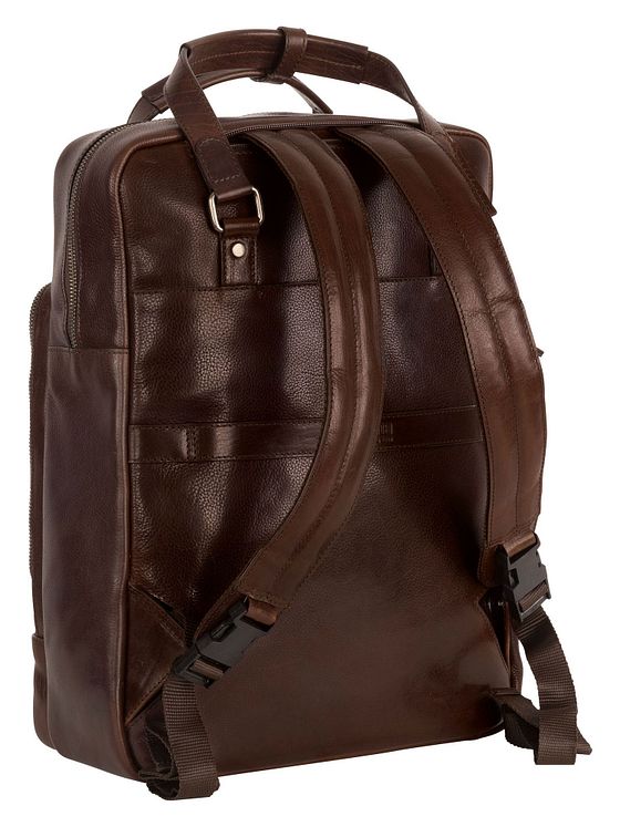 Leonhard Heyden Roma rygsæk læder 42 cm rum til bærbar computer