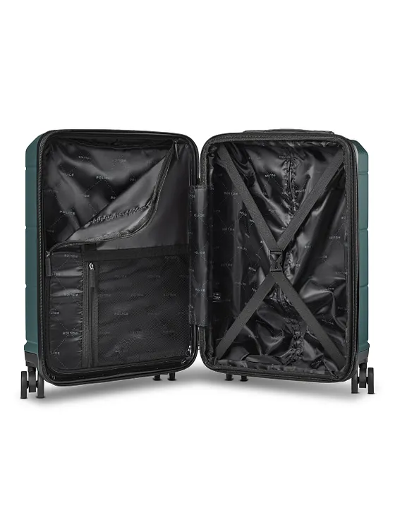 Police London 4 ruedas Maleta de cabina 55 cm Compartimento para el portátil Con asa expansible Police London 4 ruedas Maleta de cabina 55 cm Compartimento para el portátil Con asa expansible