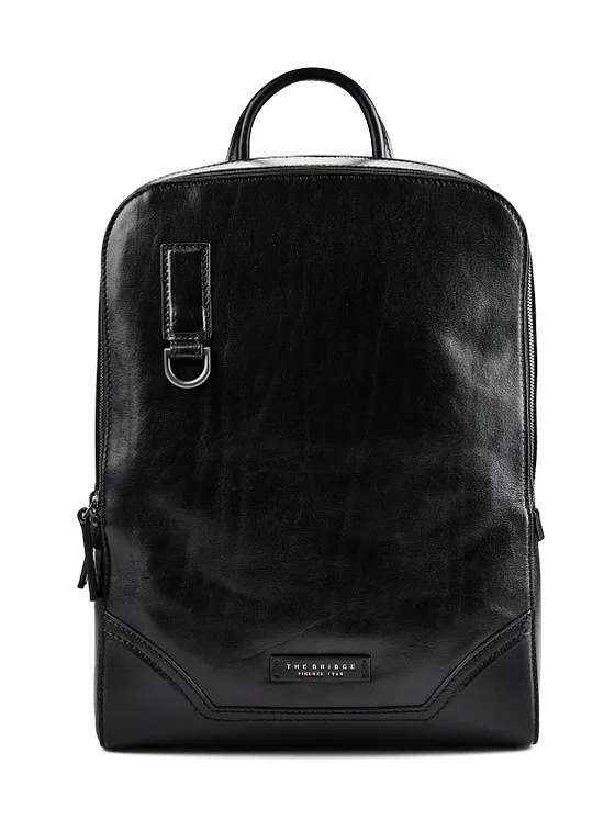 The Bridge Matteo Dagsryggsäckar Läder 38 cm Laptopfack