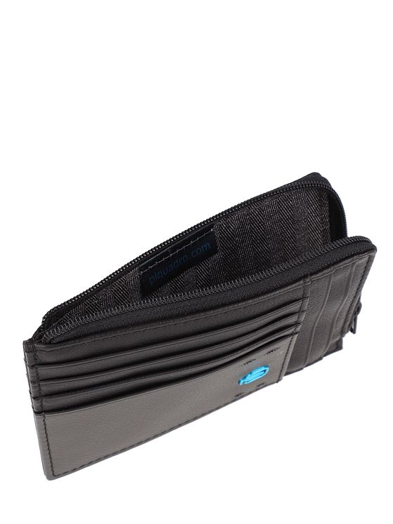 Piquadro Pulse Kreditkortetui RFID-beskyttelse Læder 12 cm
