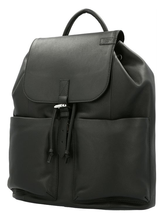 Picard Afslappet rygsæk i læder med 44 cm rum til bærbar computer