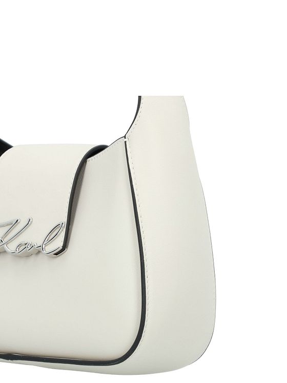 Karl Lagerfeld Signature Skuldertaske Læder 24 cm