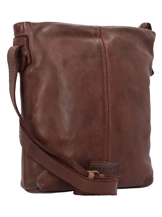 Harold's Submarine skuldertaske i læder 23 cm