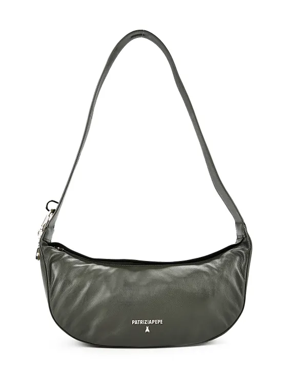 Patrizia Pepe Bolsa de hombro Piel natural 34 cm Patrizia Pepe Bolsa de hombro Piel natural 34 cm