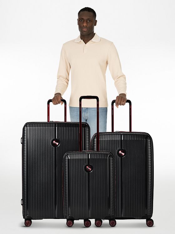 Polestream Paris 4 hjul Kuffert 3-delt med strækfold