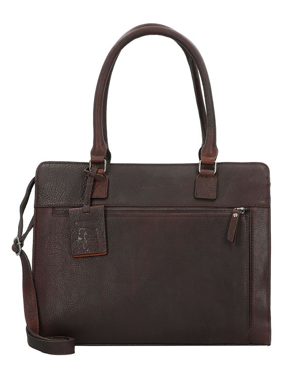 Burkely Antik Avery skuldertaske læder 35,5 cm rum til bærbar computer