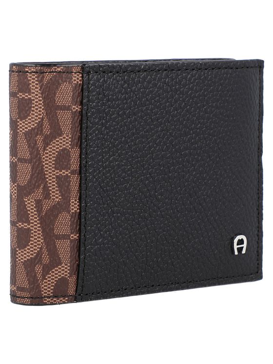 AIGNER Logo-pung RFID-læder 10 cm