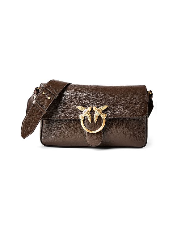 PINKO Love One Skuldertaske Læder 27 cm PINKO Love One Skuldertaske Læder 27 cm