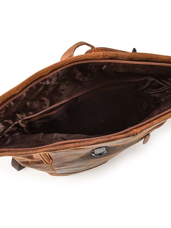 Jack Kinsky Baltimore 15 Forretningsrygsæk Læder 43 cm Laptoprum Jack Kinsky Baltimore 15 Forretningsrygsæk Læder 43 cm Laptoprum