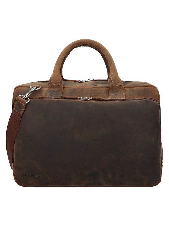 Plevier Retro Colmar Dokumenttaske Læder 40 cm Laptoprum