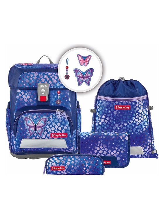 Step by Step Cloud skoletaske sæt 5 stk.