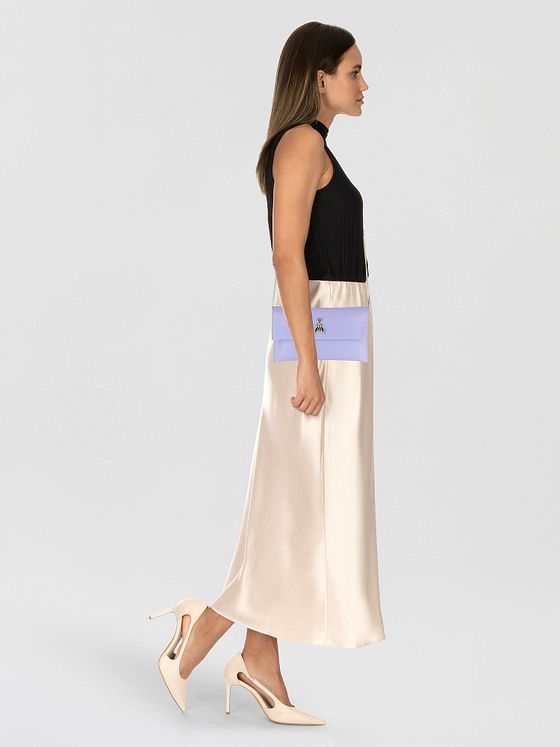 Patrizia Pepe Fly Clutch taske Læder 27.5 cm