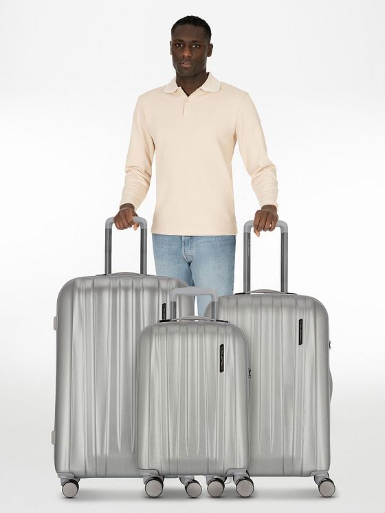 Polestream Moonrock 4 kolečka Sada kufrů 3-dílný s roztažitelným záhybem