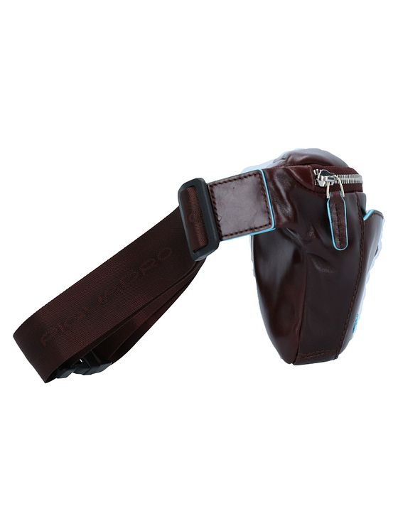 Piquadro Blå firkantet bæltetaske i læder 29 cm Piquadro Blå firkantet bæltetaske i læder 29 cm