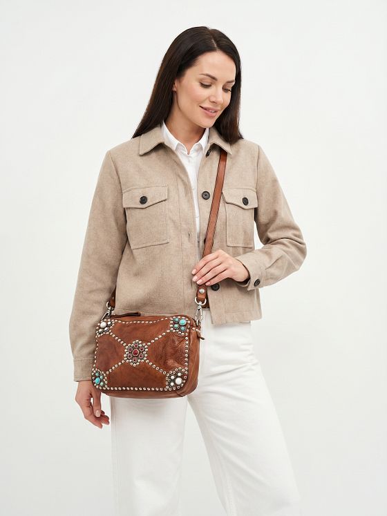 Campomaggi Kate Crossbody taske Læder 21.5 cm Campomaggi Kate Crossbody taske Læder 21.5 cm