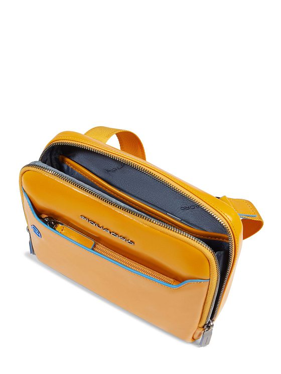 Piquadro Blue Square Skuldertaske Læder 21 cm