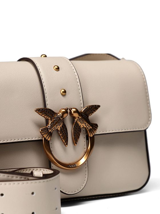 PINKO Love One Skuldertaske Læder 22 cm