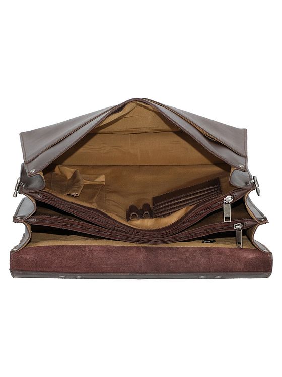 Burkely Vintage Dean dokumentmappe i læder 38 cm