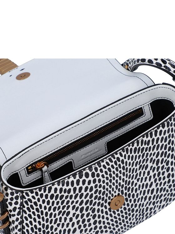 PINKO Saddle Skuldertaske Læder 22 cm