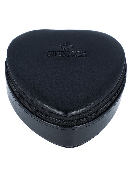 Windrose Merino Moda smykkeæske i læder 9 cm