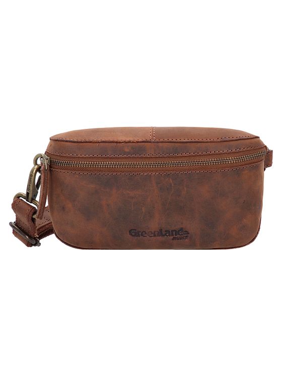 Greenland Nature Montenegro bæltetaske i læder 20 cm