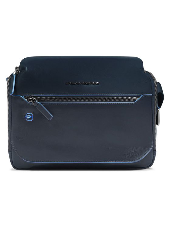 Piquadro Blue Square Skuldertaske Læder 27 cm
