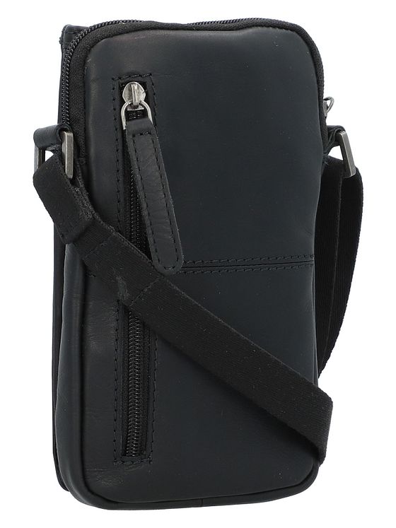 Greenburry Pure Black Mobil-etui Læder 11 cm