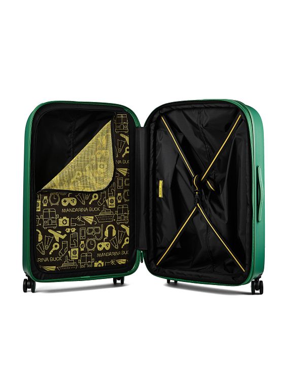 Mandarina Duck Logoduck + 4 ruedas Trolley L 75 cm Mandarina Duck Logoduck + 4 ruedas Trolley L 75 cm
