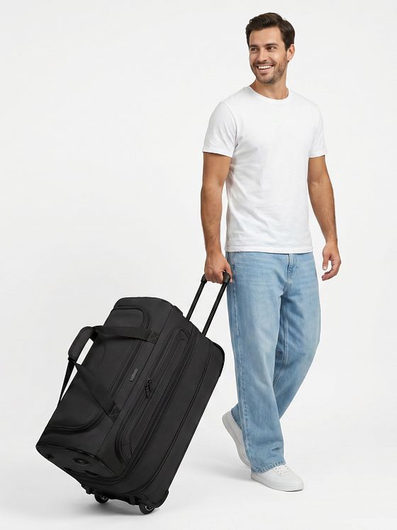 Redolz Duffle Essentials 2-Rollen Reisetasche 55 cm M mit Dehnfalte Redolz Duffle Essentials 2-Rollen Reisetasche 55 cm M mit Dehnfalte