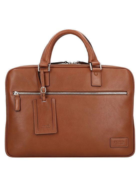 Picard Autentisk dokumentmappe i læder med 40 cm rum til bærbar computer