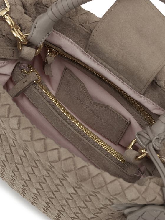 LES VISIONNAIRES Issac Weave Håndtaske Læder 31 cm