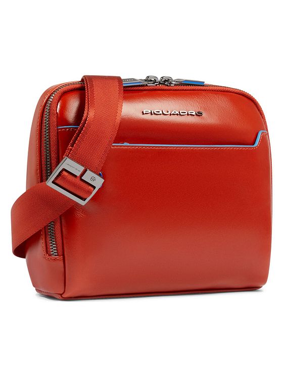 Piquadro Blue Square Taška přes rameno Kůže 21 cm