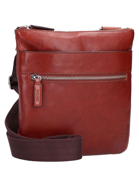 Picard Buddy-skuldertaske i læder 24 cm