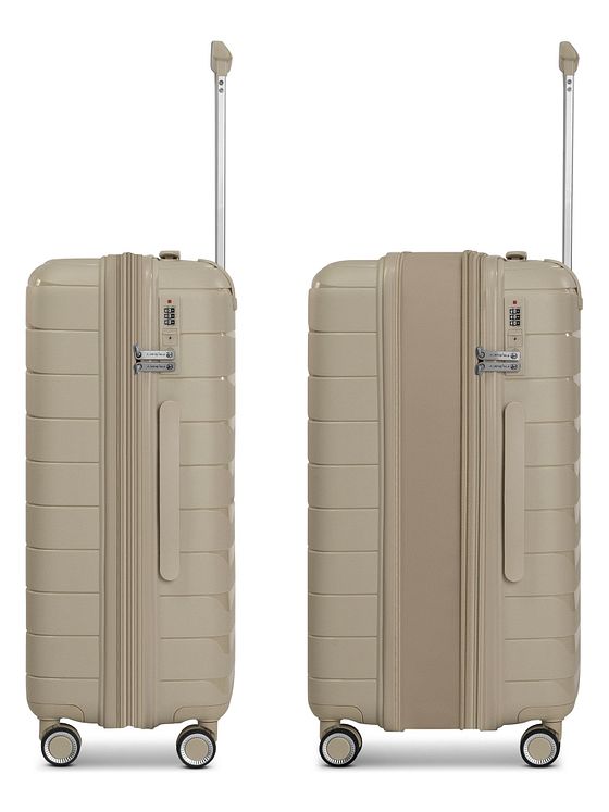 Franky London 4 hjul Kabinetrolley S 55 cm med strækfold Franky London 4 hjul Kabinetrolley S 55 cm med strækfold