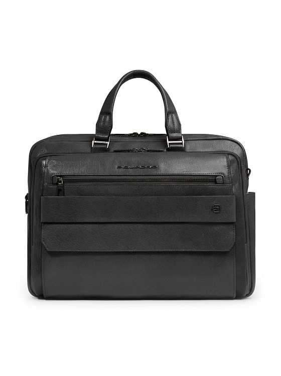 Piquadro Solm Dokumenttaske Læder 42 cm Laptoprum
