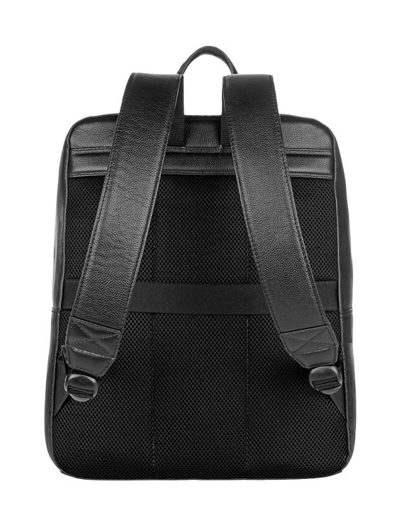 bugatti Black Batoh Kůže 40 cm Kapsa na notebook