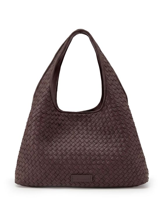 LES VISIONNAIRES Paz Weave Silky Axelväska Läder 42 cm LES VISIONNAIRES Paz Weave Silky Axelväska Läder 42 cm