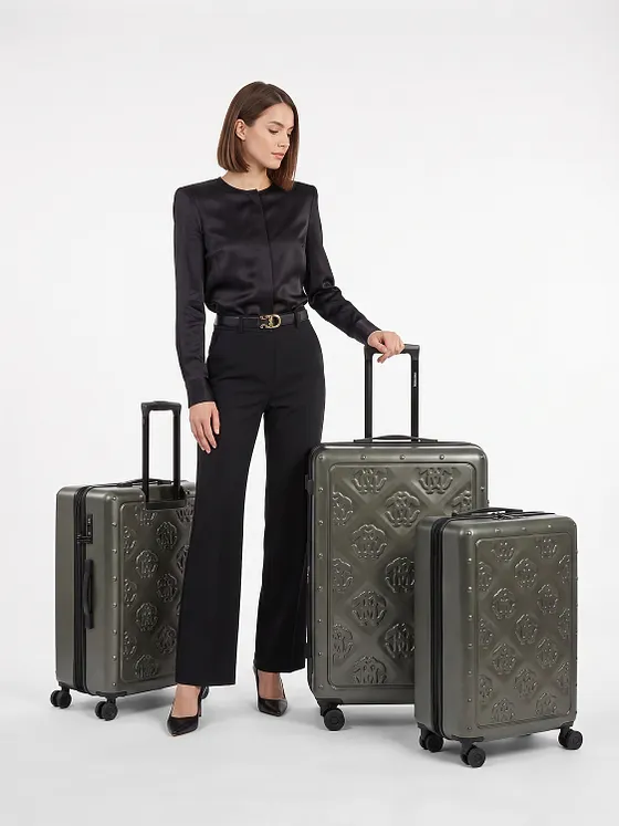 Roberto Cavalli Florence 4-hjulet Kuffertsæt 3-delt med ekspansion