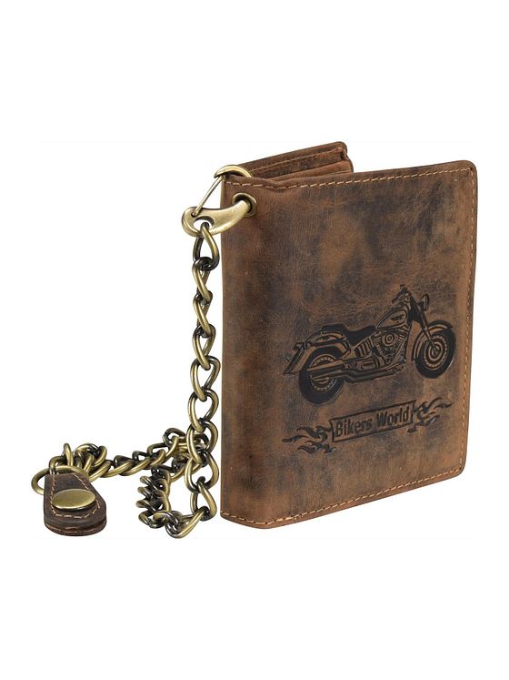 Greenburry Vintage cykelpung i læder 10 cm