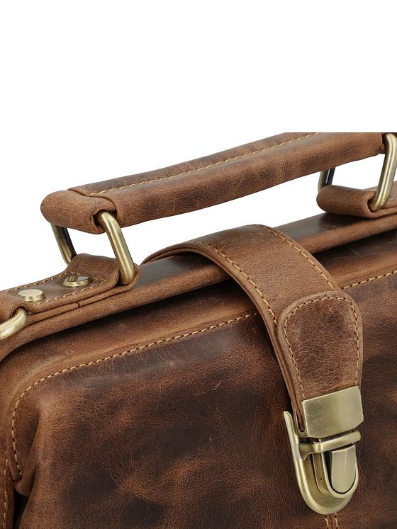 Greenburry Vintage Skuldertaske Læder 24 cm